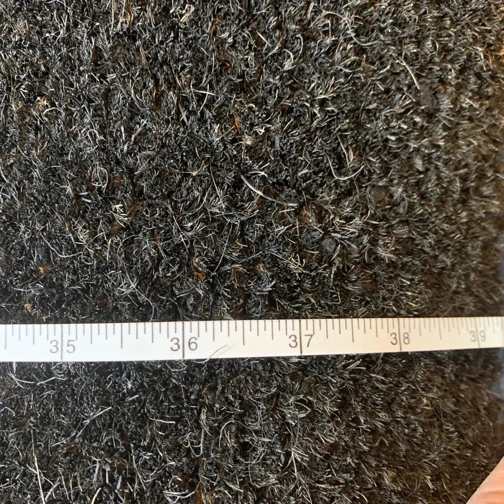 NEW Black door mat”Please hide packages from husband “